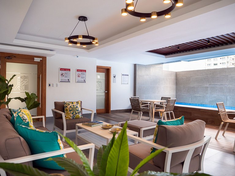 REFA Piantini - 1002 · Centric Exquisite 1BR in Piantini - W