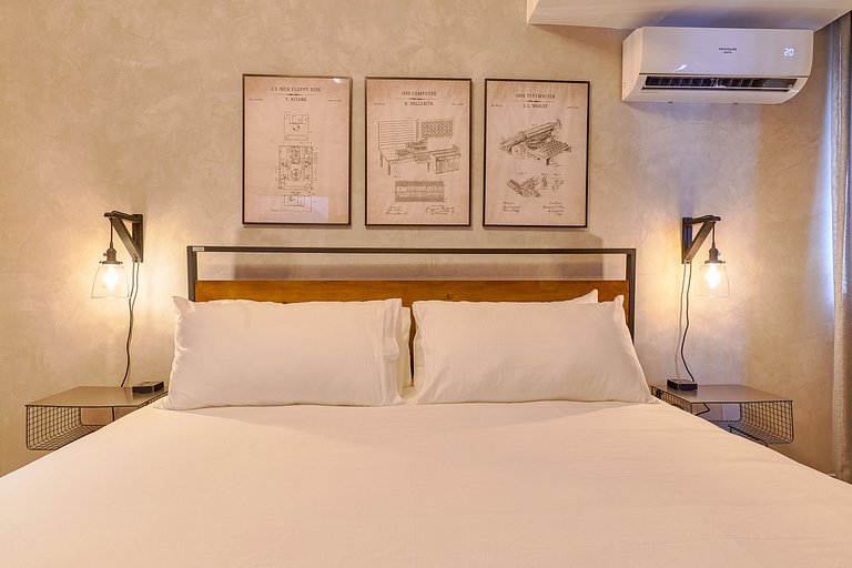 Industrial Style 1BR in the City│WeHost