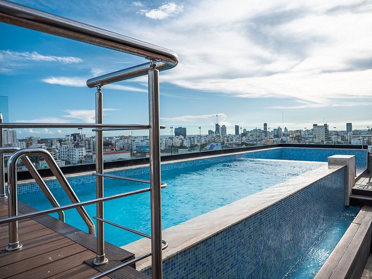 Bright 1BR City Apt - WeHost DR