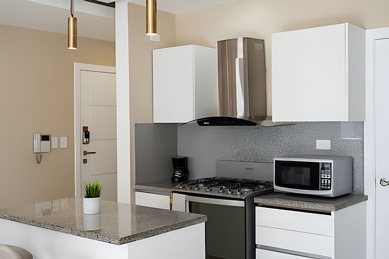 Bright 1BR City Apt - WeHost DR